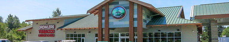 Tulalip Market website site map header image